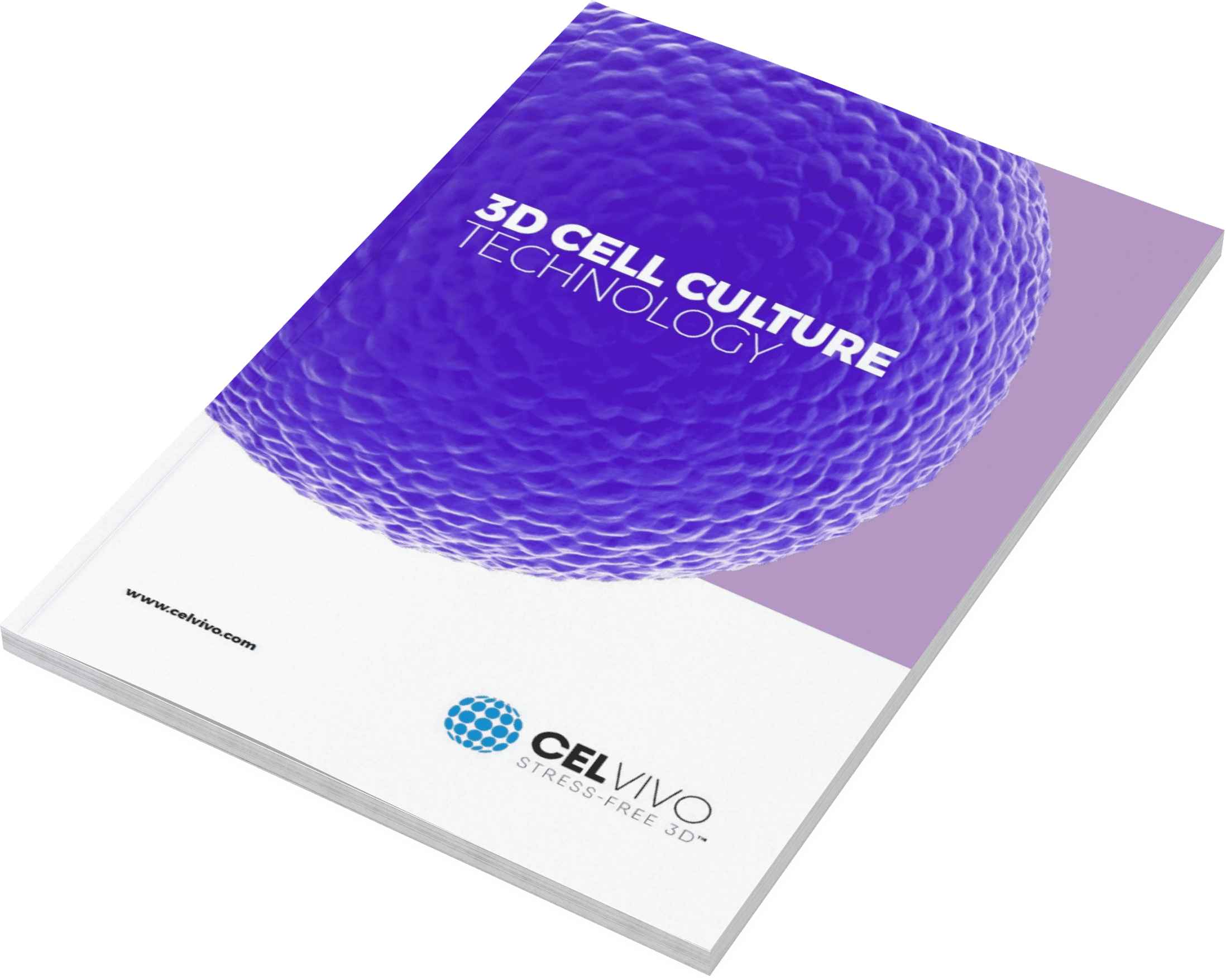 CelVivo brochure about in vitro models and 3D cell culture technology.